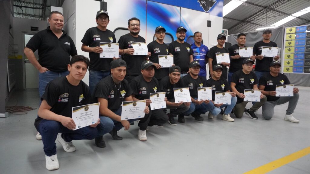 Certificaciones curso intensivo pintura automotriz