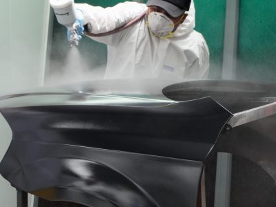 Técnicas de pintura automotriz